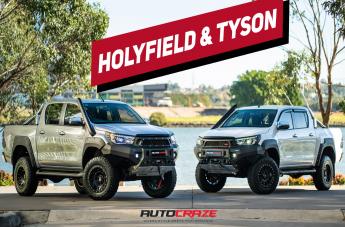 TOYOTA HILUX 4WD HOLESHOT XD SATIN BLACK